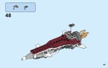 Building Instructions - LEGO - 31086 - Futuristic Flyer: Page 43