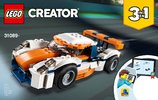 Building Instructions - LEGO - 31089 - Sunset Track Racer: Page 1