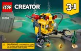 Building Instructions - LEGO - 31090 - Underwater Robot: Page 1