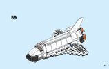 Building Instructions - LEGO - 31091 - Shuttle Transporter: Page 57