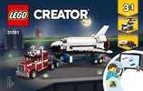 Building Instructions - LEGO - 31091 - Shuttle Transporter: Page 1