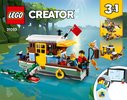 Building Instructions - LEGO - 31093 - Riverside Houseboat: Page 1