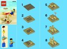 Building Instructions - LEGO - 40054 - Summer Scene: Page 1