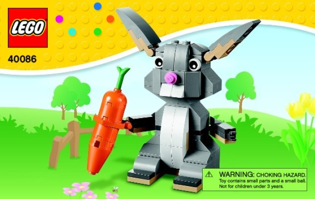 Building Instructions - LEGO - 40086 - LEGO® Easter: Page 1