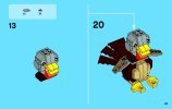 Building Instructions - LEGO - 40091 - Thanksgiving Turkey: Page 21