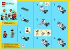 Building Instructions - LEGO - 40108 - Balloon Cart: Page 1