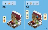 Building Instructions - LEGO - 40123 - Thanksgiving Feast: Page 21