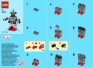 Building Instructions - LEGO - 40128 - Monthly Mini Build March – Robot: Page 1