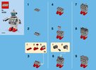 Building Instructions - LEGO - 40128 - Monthly Mini Build March – Robot: Page 1