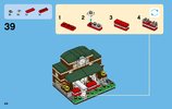 Building Instructions - LEGO - 40142 - Bricktober Train Station: Page 44