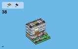 Building Instructions - LEGO - 40143 - Bricktober Bakery: Page 40