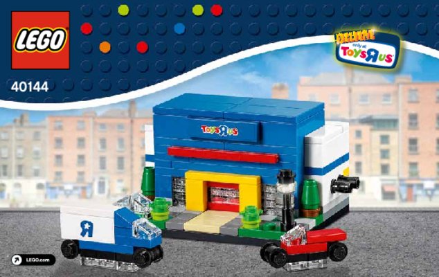 Building Instructions - LEGO - 40144 - Bricktober Toys”R”Us Store: Page 1