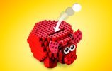 Building Instructions - LEGO - 40155 - Piggy Coin Bank: Page 35