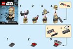 Building Instructions - LEGO - 40176 - Star Wars Excl. MF on stand: Page 1