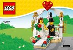 Building Instructions - LEGO - 40197 - Wedding Favor Set 2018: Page 1