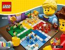 Building Instructions - LEGO - 40198 - LEGO® Ludo Game: Page 1