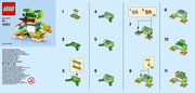 Building Instructions - LEGO - 40214 - LEGO Monthly Mini Build July – Frog: Page 1