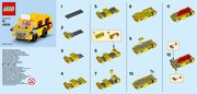 Building Instructions - LEGO - 40216 - LEGO Monthly Mini Build September – Scho: Page 1