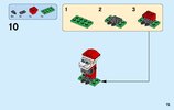 Building Instructions - LEGO - 40222 - LEGO® Christmas Build Up: Page 75