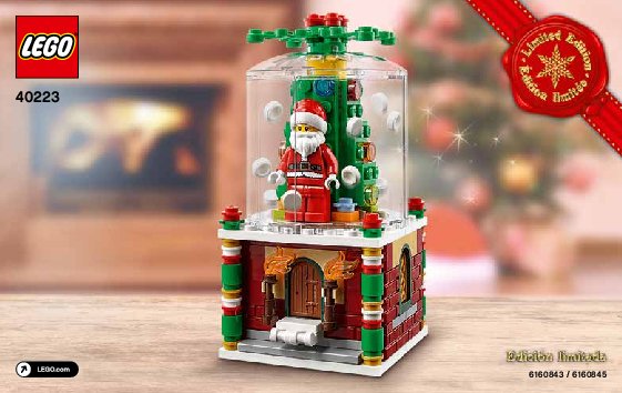 Building Instructions - LEGO - 40223 - LEGO® Snowglobe: Page 1