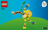 Building Instructions - LEGO - 40225 - Rio 2016 Mascots: Page 1