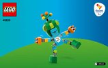 Building Instructions - LEGO - 40225 - Rio 2016 Mascots: Page 1