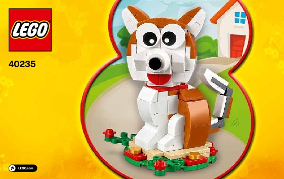 Building Instructions - LEGO - 40235 - Year Of the Dog: Page 1