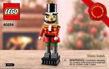 Building Instructions - LEGO - 40254 - Nutcracker: Page 1