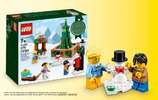 Building Instructions - LEGO - 40262 - LEGO® Christmas Train Ride: Page 40