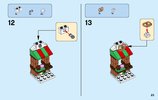 Building Instructions - LEGO - 40263 - LEGO® Christmas Town Square: Page 23