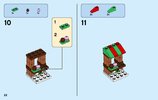 Building Instructions - LEGO - 40263 - LEGO® Christmas Town Square: Page 22