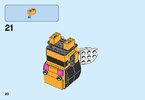 Building Instructions - LEGO - BrickHeadz - 40270 - Valentine's Bee: Page 20