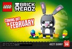 Building Instructions - LEGO - BrickHeadz - 40270 - Valentine's Bee: Page 40