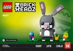 Building Instructions - LEGO - BrickHeadz - 40271 - Easter Bunny: Page 1