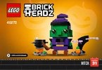 Building Instructions - LEGO - 40272 - Halloween Witch: Page 1