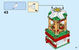 Building Instructions - LEGO - 40293 - Christmas Carousel: Page 37