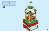 Building Instructions - LEGO - 40293 - Christmas Carousel: Page 39