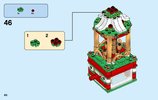 Building Instructions - LEGO - 40293 - Christmas Carousel: Page 40