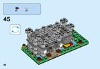 Building Instructions - LEGO - 40306 - Micro LEGOLAND® Castle: Page 48