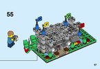 Building Instructions - LEGO - 40306 - Micro LEGOLAND® Castle: Page 57