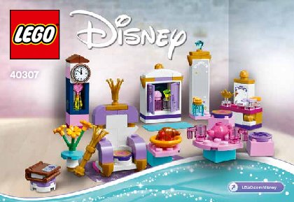 Building Instructions - LEGO - Disney - 40307 - Castle Interior Kit: Page 1