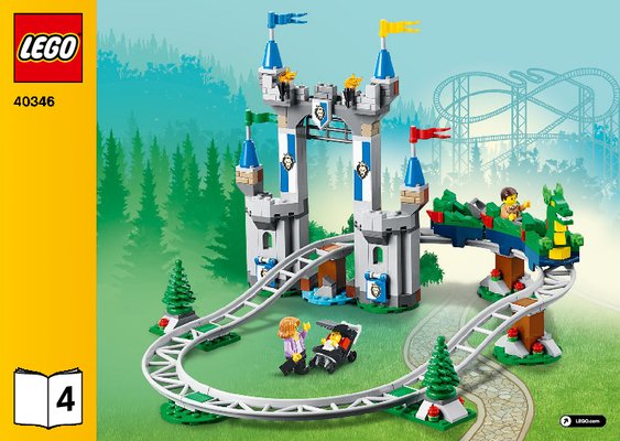 Building Instructions - LEGO - 40346 - LEGOLAND® Park: Page 1