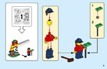 Building Instructions - LEGO - 40346 - LEGOLAND® Park: Page 5