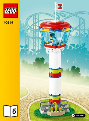 Building Instructions - LEGO - 40346 - LEGOLAND® Park: Page 1