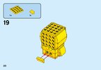 Building Instructions - LEGO - 40350 - Easter Chick: Page 20