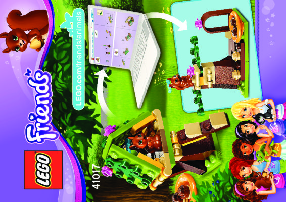 Building Instructions - LEGO - 41017 - Squirrel’s Tree House: Page 1