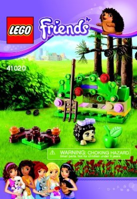 Building Instructions - LEGO - 41020 - Hedgehog's Hideaway: Page 1