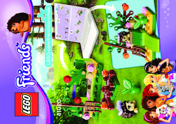 Building Instructions - LEGO - 41020 - Hedgehog's Hideaway: Page 1