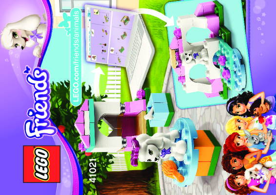 Building Instructions - LEGO - 41021 - Poodle's Little Palace: Page 1