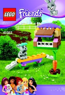 Building Instructions - LEGO - 41022 - Bunny's Hutch: Page 1